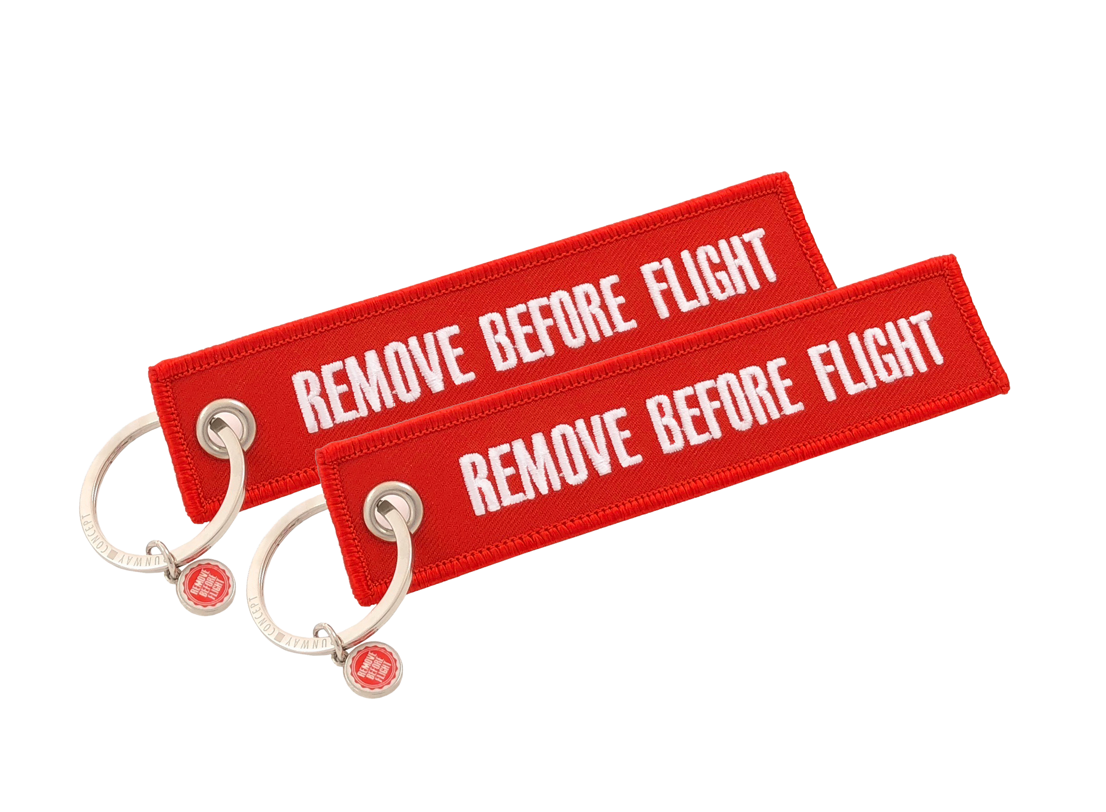 RBF001_2SET4diC13NZXQgIs 2 Anhänger - Textil - Remove Before Flight