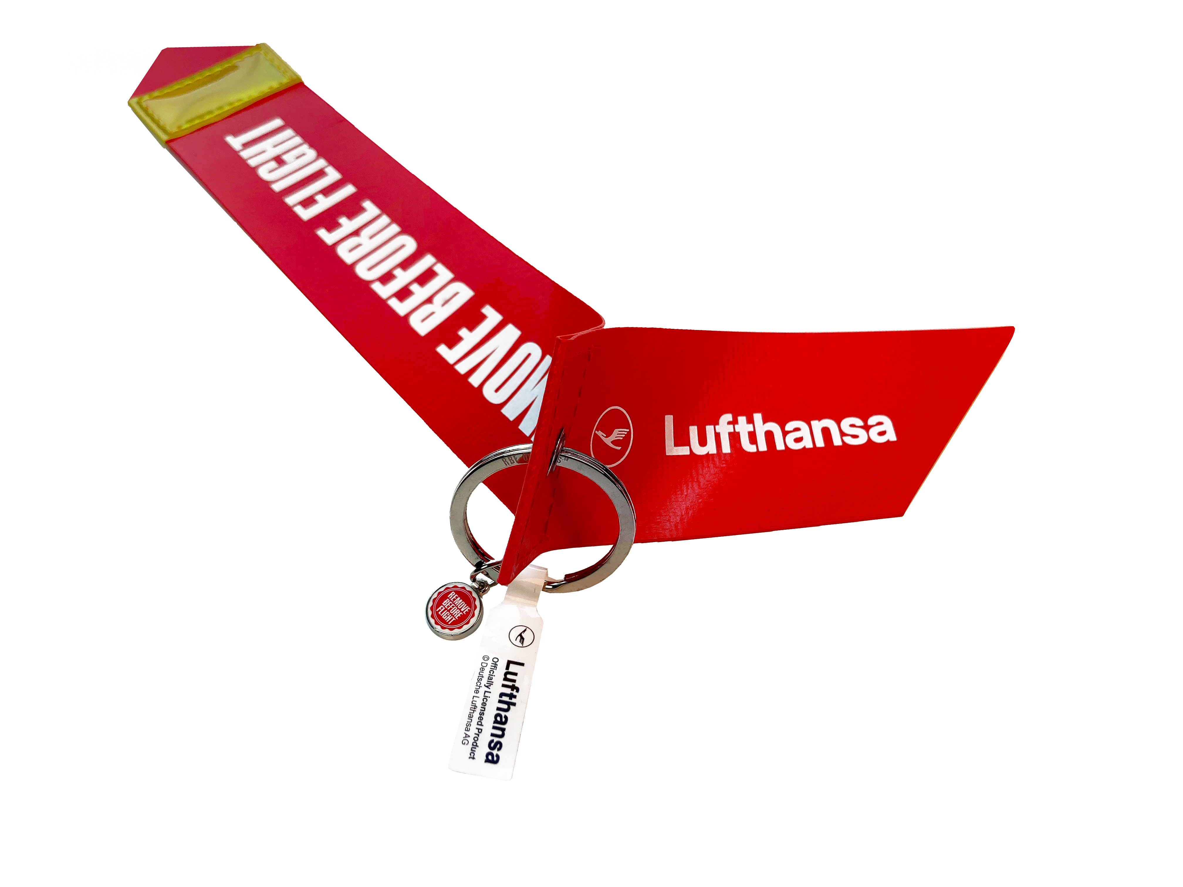 RBF012_LH-Details "Lufthansa" - Remove Before Flight Anhänger - Originalmaterial - Groß-Format